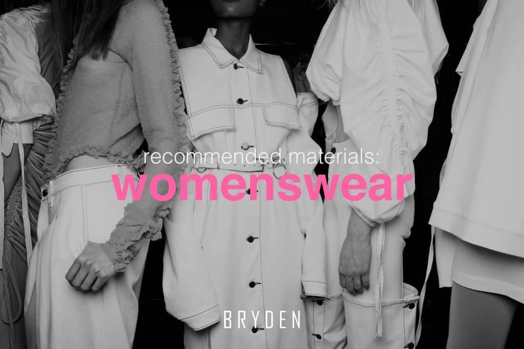 Womenswear Fabric Guide